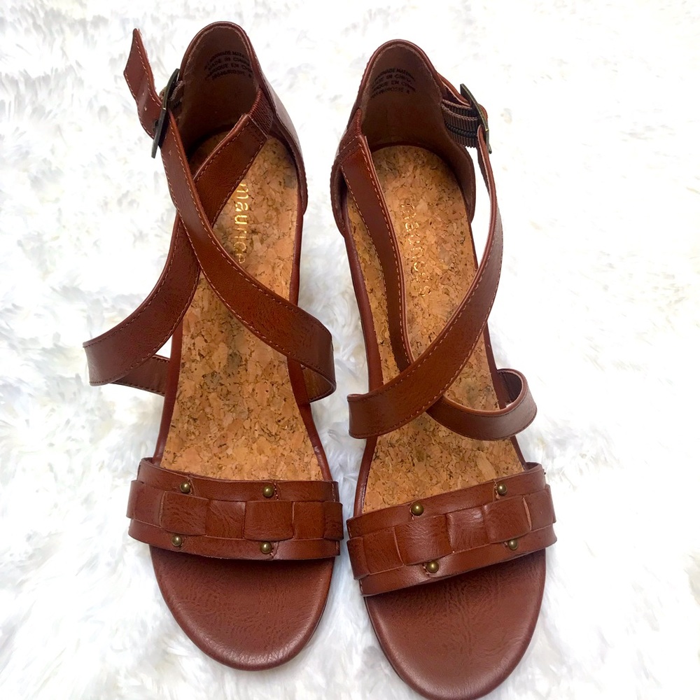 New!  Never worn wedge heels